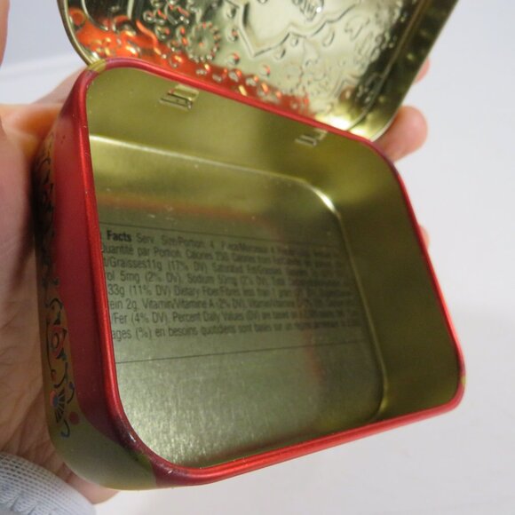 Mini Embossed Whitman's Metal Candy Tin Container 1920's reproduction colorful - Picture 9 of 11